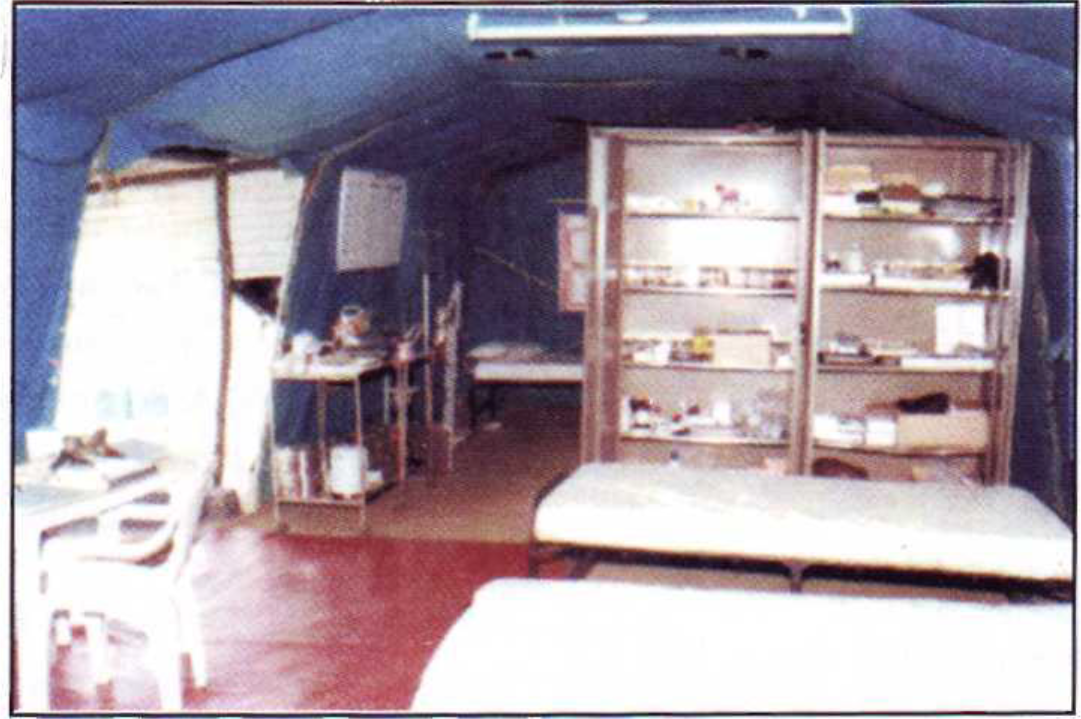 MI Room, IAF Contingent UNAMSIL - Treatment Room Enclosure