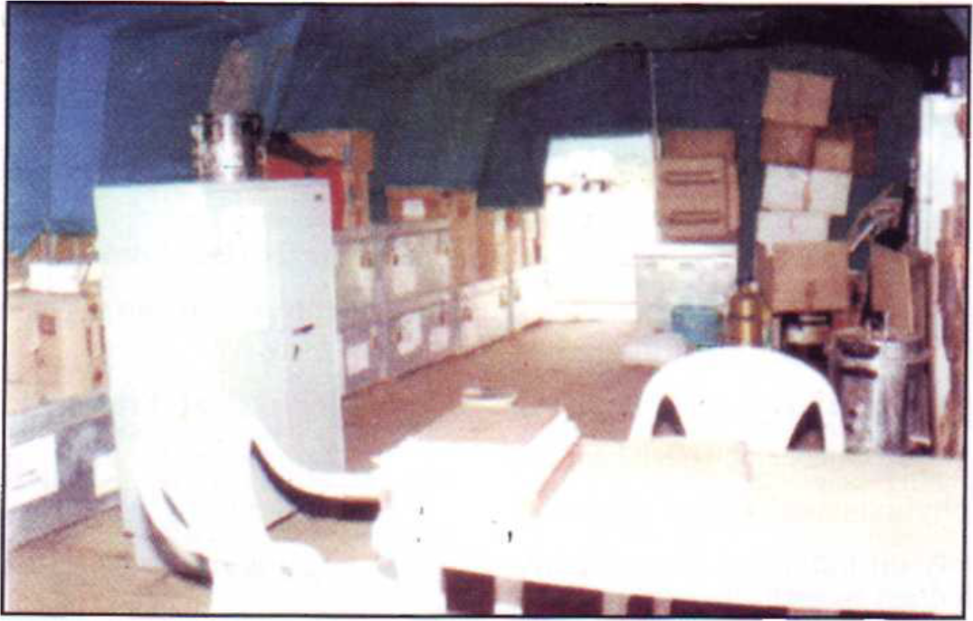 MI Room, IAF Contingent UNAMSIL - Medical Store Enclosure